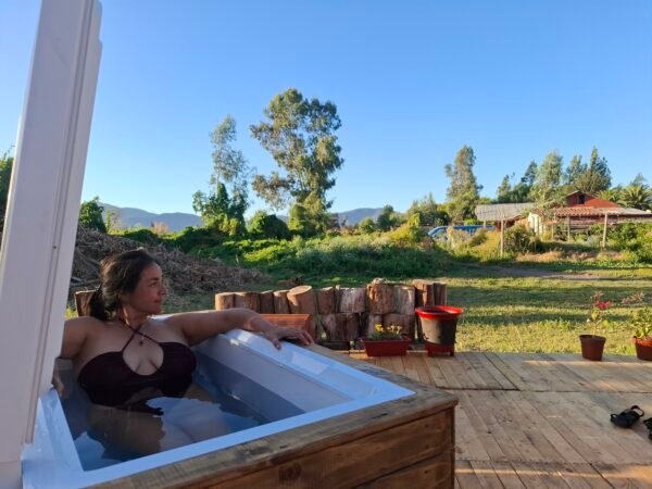 tina aire libre 4 Tina agua fría